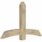 Ekena Millwork Bellingham Rough Sawn Timber Gable Bracket, Douglas Fir, 60"W x 38"H x 4"D x 6"F, 15/12 Pitch GBW060X38X0406BEL00RDF - alternate 3